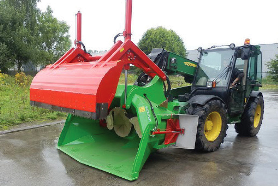 VDW Vertical Auger Mixing Bucket Enegis Smart Farming Solutions